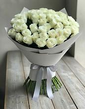 Букет 35 Белых роз #REPLACE_PRED# Первомайском Ставропольского края