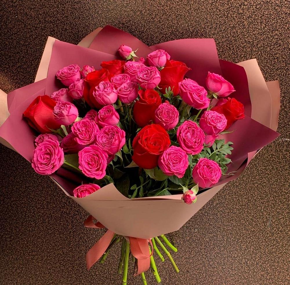 Букет В объятьях нежности в Первомайском Ставропольского края