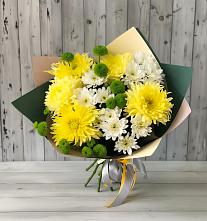 Букет цветов из:  Хризантемы в Первомайском Ставропольского края