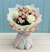 Букет цветов из:  Розы #REPLACE_PRED# Первомайском Ставропольского края