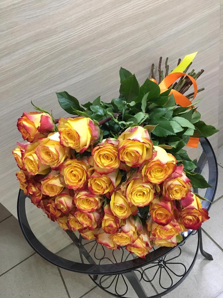 Букет Желтые розы в Первомайском Ставропольского края