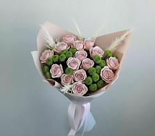 Букет цветов из:  Розы и Хризантемы в Первомайском Ставропольского края