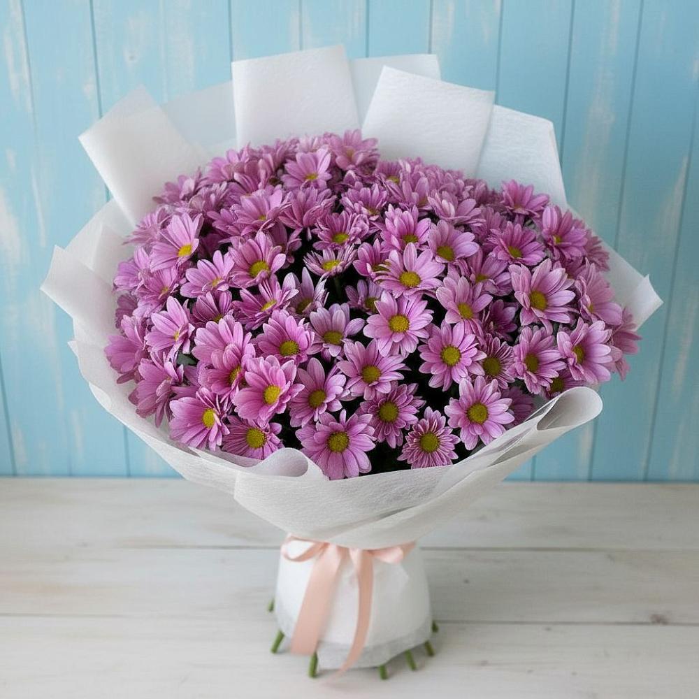 Букет цветов из: Хризантемы в Первомайском Ставропольского края