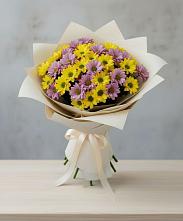 Букет цветов из:  Хризантемы в Первомайском Ставропольского края