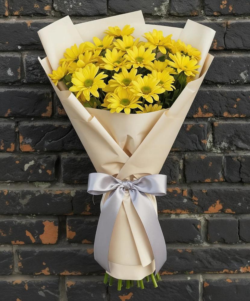 Букет цветов из: Хризантемы в Первомайском Ставропольского края