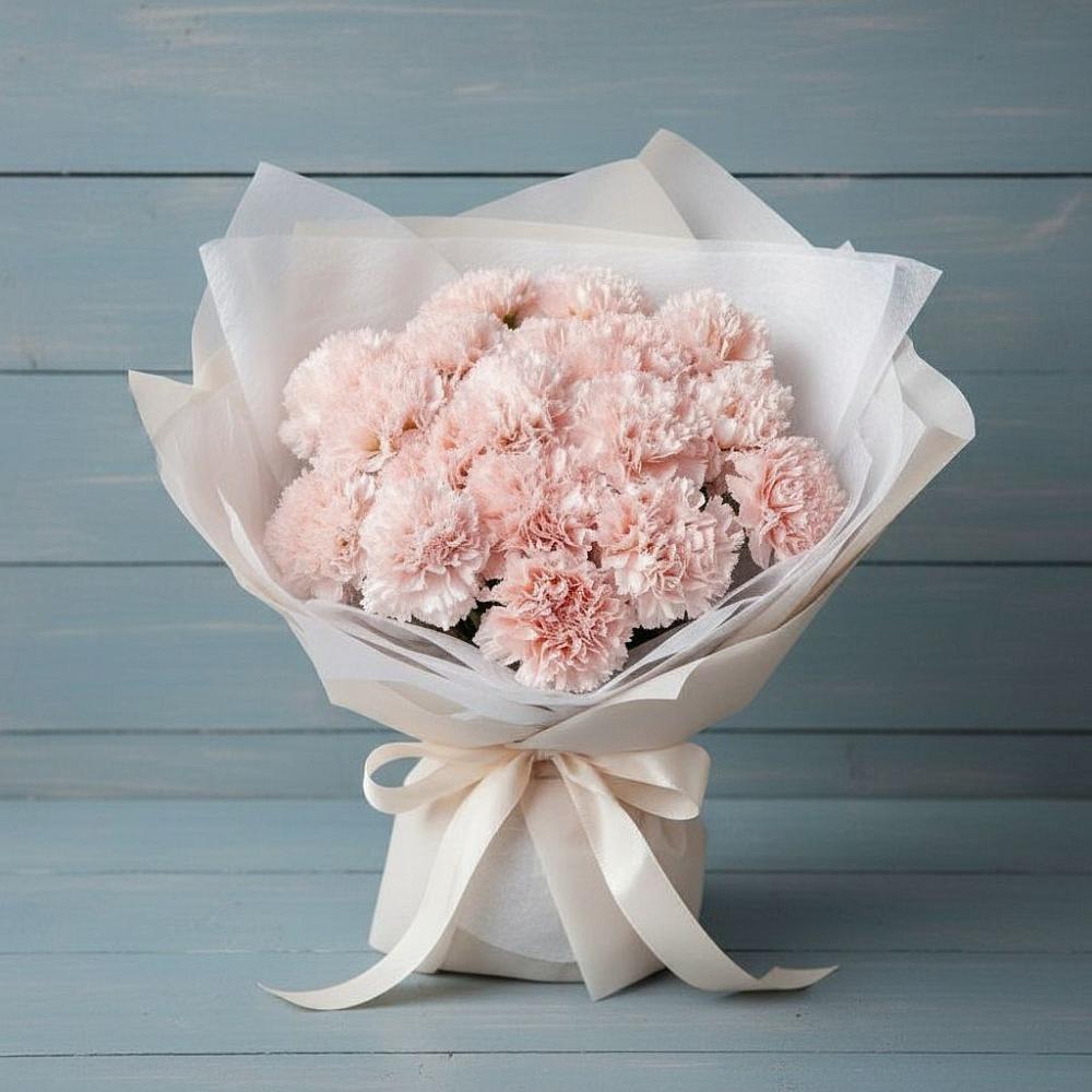 Букет цветов из: Гвоздики в Первомайском Ставропольского края