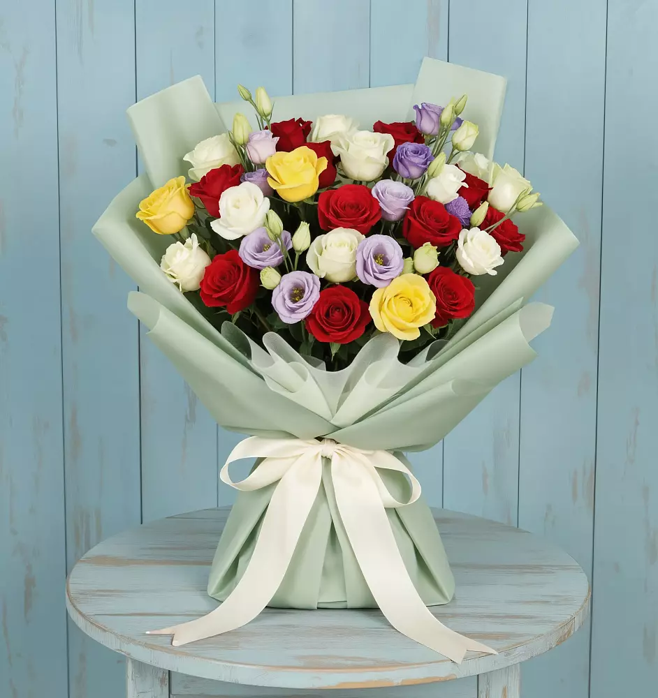 Букет цветов из: Розы в Первомайском Ставропольского края