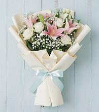 Букет цветов из:  Лилии в Первомайском Ставропольского края
