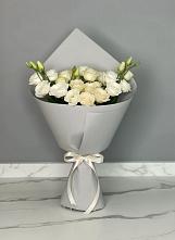 Букет цветов из:  Розы и Лизиантусы #REPLACE_PRED# Первомайском Ставропольского края